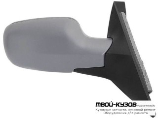 ЗЕРКАЛО ПРАВАЯ СТОРОНА ЭЛЕКТР С ПОДОГРЕВОМ (CONVEX) ГРУНТ (ТАЙВАНЬ) для Renault SCENIC (06.2003 - 2012)