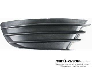 РЕШЕТКА БАМПЕРА ПЕРЕДНИЙ ПРАВАЯ СТОРОНА БЕЗ ОТВЕРСТИЙ ПОД ПРОТИВОТУМАННЫЕ ФАРЫ (АРГЕНТИНА) для Citroen C4 (11.2004-) PICASSO (2006-)