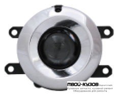 ФАРА ПРОТИВОТУМАННАЯ ЛЕВАЯ + ПРАВАЯ (КОМПЛЕКТ) ЛИНЗОВАННАЯ (EAGLE EYES) ХРОМ (ТАЙВАНЬ) для Toyota LANDCRUISER PRADO 150 (2009-2017)