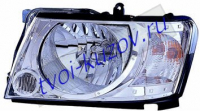 PATROL 04- ФАРА ЛЕВАЯ H4 МЕХАНИЧЕСКАЯ