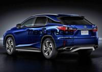 R.3211.009 - ЗАЩИТА ЗАДНЕГО БАМПЕРА d57 скоба (RIVAL) Lexus RX (2015-)
