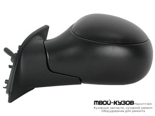 ЗЕРКАЛО ЛЕВАЯ СТОРОНА МЕХАН С ТРОСИК (CONVEX) (ТАЙВАНЬ) для Citroen C3 (05.2002 - 10.2005) (11.2005-)