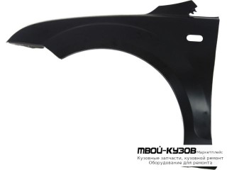 КРЫЛО ПЕРЕДНИЙ ЛЕВАЯ СТОРОНА С ОТВ ПОД ПОВТОРИТЕЛЬ (КИТАЙ) для Ford FOCUS (2005-)