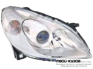 ФАРА ПРАВАЯ СТОРОНА ПОД КОРРЕКТОР (DEPO) для Mercedes W245 B-CLASS (2005-)