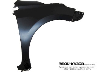 КРЫЛО ПЕРЕДНИЙ ПРАВАЯ СТОРОНА БЕЗ ОТВ ПОД ПОВТОРИТЕЛЬ (КИТАЙ) для Toyota COROLLA E180 (2013-)
