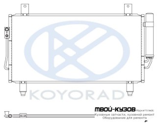 OUTLANDER КОНДЕНСАТОР КОНДИЦИОНЕРА (KOYO) для Mitsubishi OUTLANDER (2013-)
