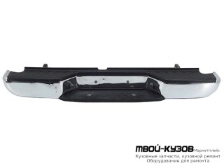БАМПЕР ЗАДНИЙ ХРОМ (КИТАЙ) для Nissan NAVARA (2006-)