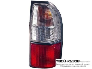 ФОНАРЬ ЗАДНИЙ ВНЕШНИЙ ПРАВАЯ СТОРОНА (DEPO) КРАСНЫЙ-БЕЛ для Toyota LANDCRUISER PRADO 90 (04.1996 - 09.2002)