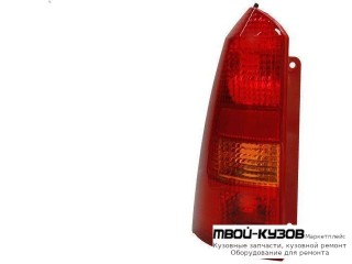 ФОНАРЬ ЗАДНИЙ ВНЕШНИЙ ЛЕВАЯ СТОРОНА (УНИВЕРСАЛ) (DEPO) для Ford FOCUS (11.1998 - 10.2001) (11.2001-)