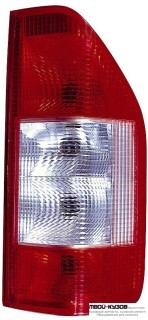 ФОНАРЬ ЗАДНИЙ ВНЕШНИЙ ПРАВАЯ СТОРОНА (DEPO) КРАСНЫЙ-БЕЛ для Mercedes SPRINTER (02.2000-)