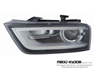 ФАРА ЛЕВАЯ СТОРОНА ЛИНЗОВАННАЯ , С КОРРЕКТОР , (КСЕНОН) (DEPO) для Audi Q3 (2011-)