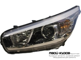 ФАРА ЛЕВАЯ СТОРОНА +/- КОРРЕКТОР (КИТАЙ) для KIA CEED (2012-2018)