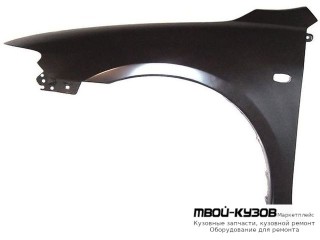 КРЫЛО ПЕРЕДНИЙ ЛЕВАЯ СТОРОНА С ОТВ ПОД ПОВТОРИТЕЛЬ (ТАЙВАНЬ) для Mazda 6 (2002-2007)