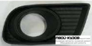 РЕШЕТКА БАМПЕРА ПЕРЕДНИЙ ПРАВАЯ СТОРОНА П/ПРОТИВОТУМ (DEPO) для Mazda BT50 (2007-) PICK-UP