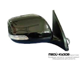 ЗЕРКАЛО ПРАВАЯ СТОРОНА ЭЛЕКТР БЕЗ ПОДОГРЕВОМ С АВТОСКЛАДЫВ УКАЗАТЕЛЬ ПОВОРОТА (TYC) (ТАЙВАНЬ) для Toyota LANDCRUISER PRADO 150 (2009-2017)