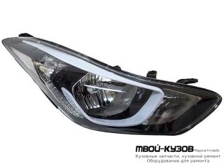 ФАРА ПРАВАЯ СТОРОНА ПОД КОРРЕКТОР (DEPO) для Hyundai ELANTRA / AVANTE (2010-)