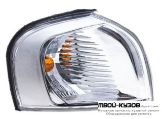 УКАЗ.ПОВОРОТА УГЛОВОЙ ПРАВАЯ СТОРОНА ВНУТРИ (DEPO) ХРОМ для Volvo S80 (1998-)