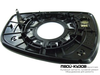 СТЕКЛО ЗЕРКАЛА ЛЕВАЯ СТОРОНА (КИТАЙ) для Hyundai SOLARIS (2011-)