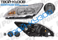 FOCUS 3 08- ФАРА ЛЕВАЯ ЭЛЕКТРИКА ХРОМ TYC