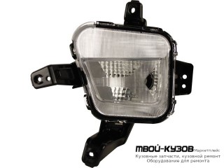 ФАРА ПРОТИВОТУМАННАЯ ЛЕВАЯ СТОРОНА DRL( ХОД. ОГНИ) (ХЭТЧБЭК) (КИТАЙ) для KIA RIO (2020-)