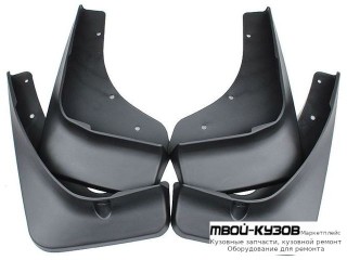 БРЫЗГОВИК ПЕРЕДНИЙ КРЫЛА ЛЕВАЯ + ПРАВАЯ (КОМПЛЕКТ) + ЗАДНИЙ (4 ШТ) (КИТАЙ) для Mazda CX5 (2012-2017)