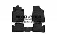CARNIS00003 - КОВРИКИ В САЛОН 4 шт. (Element) Nissan Micra K12 (2005-)