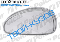 CORSA/COMBO 1089-0797 СТЕКЛО ФАРЫ ЛЕВОЕ