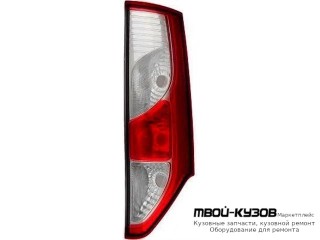 ФОНАРЬ ЗАДНИЙ ВНЕШНИЙ ПРАВАЯ СТОРОНА П/ ОДИНАРН ДВЕРЬ (DEPO) для Renault KANGOO (2013-)