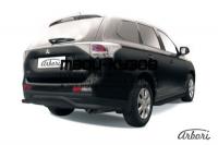 AFZDAMOUT1409B - ЗАЩИТА ЗАДНЕГО БАМПЕРА d57 волна (Arbori) Mitsubishi Outlander рестайлинг (2014-2015)