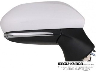 ЗЕРКАЛО ПРАВАЯ СТОРОНА ЭЛЕКТР С ПОДОГРЕВОМ , УКАЗАТЕЛЬ ПОВОРОТА , АВТОСКЛАДЫВ , СИГНАЛ СЛЕПЫХ ЗОН (CONVEX) (ТАЙВАНЬ) для Toyota CAMRY V70 (2017-)