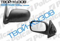 MICRA 93-03 ЗЕРКАЛО ПРАВОЕ ЭЛЕКТРИКА ЧЕРНОЕ