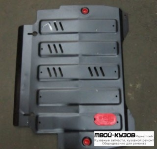 ЗАЩИТА ПОДДОНА ДВИГАТЕЛЯ + КПП , С КРЕПЛЕН , 3.5 , СТАЛЬН для Nissan PATFINDER R52 (2014-)