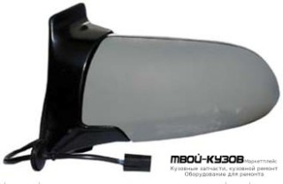 ЗЕРКАЛО ЛЕВАЯ СТОРОНА ЭЛЕКТР С ПОДОГРЕВОМ (ASPHERICAL) ГРУНТ (ТАЙВАНЬ) для Opel ZAFIRA (04.1999 - 06.2004)