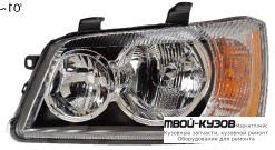 ФАРА ЛЕВАЯ СТОРОНА (USA) (EAGLE EYES) для Toyota HIGHLANDER (2001-2003) (2004-) USA