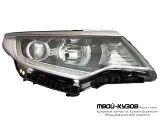 ФАРА ПРАВАЯ СТОРОНА ЛИНЗОВАННАЯ БЕЗ ДИОД (КИТАЙ) для KIA OPTIMA (2011-2016)