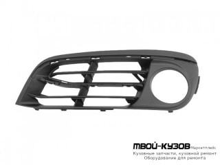 РЕШЕТКА БАМПЕРА ПЕРЕДНИЙ ЛЕВАЯ СТОРОНА С ОТВЕРСТИЯМИ ПОД ПРОТИВОТУМАННЫЕ ФАРЫ (ТАЙВАНЬ) для BMW F10 5 series (2010-)