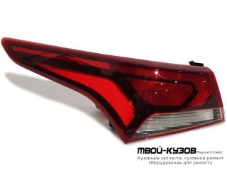 ФОНАРЬ ЗАДНИЙ ВНЕШНИЙ ЛЕВАЯ СТОРОНА (КИТАЙ) для Hyundai SOLARIS (2017-)