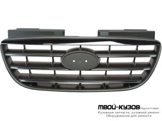 РЕШЕТКА РАДИАТОРА ХРОМ-ЧЁРНЫЙ (ТАЙВАНЬ) для Hyundai ELANTRA (2007-)
