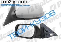 6 02- ЗЕРКАЛО ПРАВОЕ R ЭЛЕКТРИКА+ОБОГРЕВ+ ПОД ПОКРАСКУ