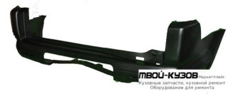 БАМПЕР ЗАДНИЙ С ОТВ П/ ПРОТИВОТУМ , НОМЕР.ЗНАКА ЧЁРНЫЙ для Honda CRV (2002-2005)