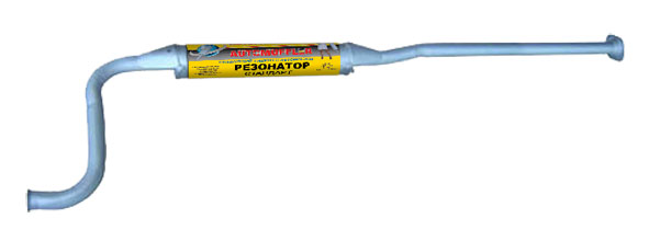 Глушитель доп. (резонатор) ВАЗ-2110 удлин. вместо катализатора (Н.Новгород)