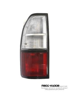 ФОНАРЬ ЗАДНИЙ ВНЕШНИЙ ЛЕВАЯ СТОРОНА КРАСНЫЙ-БЕЛ (КИТАЙ) для Toyota LANDCRUISER PRADO 90 (04.1996 - 09.2002)
