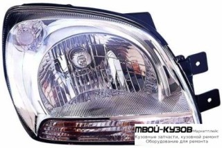 ФАРА ПРАВАЯ СТОРОНА ПОД КОРРЕКТОР (DEPO) для KIA SPORTAGE (08.2004-)