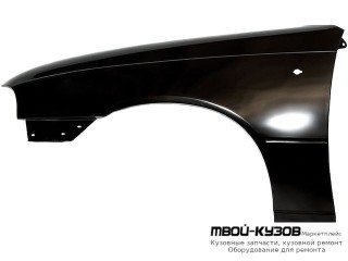 КРЫЛО ПЕРЕДНИЙ ЛЕВАЯ СТОРОНА СЕРЫЙ. С ОТВ ПОД ПОВТОРИТЕЛЬ (КИТАЙ) для Daewoo NEXIA (1995-)