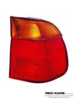 ФОНАРЬ ЗАДНИЙ ВНЕШНИЙ ПРАВАЯ СТОРОНА (УНИВЕРСАЛ) (DEPO) КРАСНЫЙ-ЖЕЛТ для BMW E39 (11.1995 - 2003)