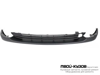 БАМПЕР ПЕРЕДНИЙ НИЖН БЕЗ ОТВ ПОД МОЛДИНГ ТЕМНО-СЕРЫЙ (ТАЙВАНЬ) для Toyota ECHO (2000-)