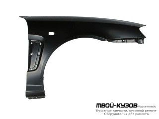 КРЫЛО ПЕРЕДНИЙ ПРАВАЯ СТОРОНА С ОТВ ПОД ПОВТОРИТЕЛЬ для Hyundai COUPE / TIBURON (2003-)