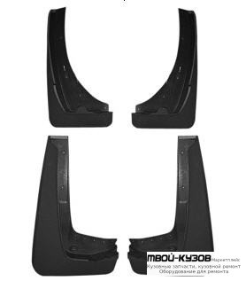 БРЫЗГОВИК ПЕРЕДНИЙ КРЫЛА ЛЕВАЯ + ПРАВАЯ (КОМПЛЕКТ) + ЗАДНИЙ (4 шт) для BMW E70 X5 (2007-)