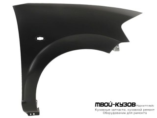 КРЫЛО ПЕРЕДНИЙ ПРАВАЯ СТОРОНА МЕТАЛЛ (ТАЙВАНЬ) для Citroen C3 (05.2002 - 10.2005) (11.2005-)