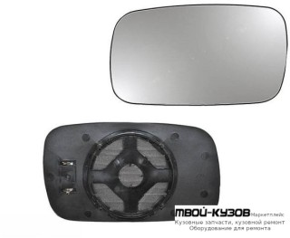 СТЕКЛО ЗЕРКАЛА ПРАВАЯ СТОРОНА (CONVEX) (ТАЙВАНЬ) для Volkswagen PASSAT B3 (04.1988 - 10.1993), Volkswagen PASSAT B4 (11.1993 - 10.1996)